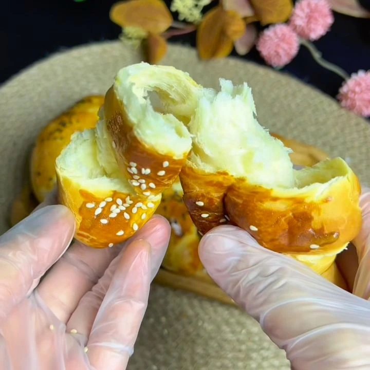 Bánh sừng bò nồi chiên không dầu