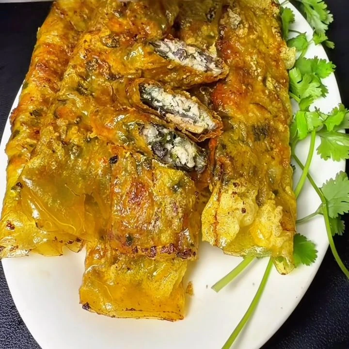 Chả ram nhân lá lốt mộc nhĩ