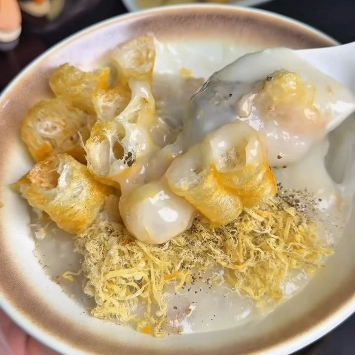 Cháo sườn quẩy Hà Nội