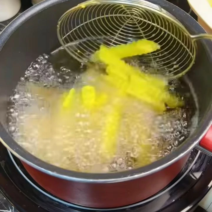 Chiên khoai lần hai