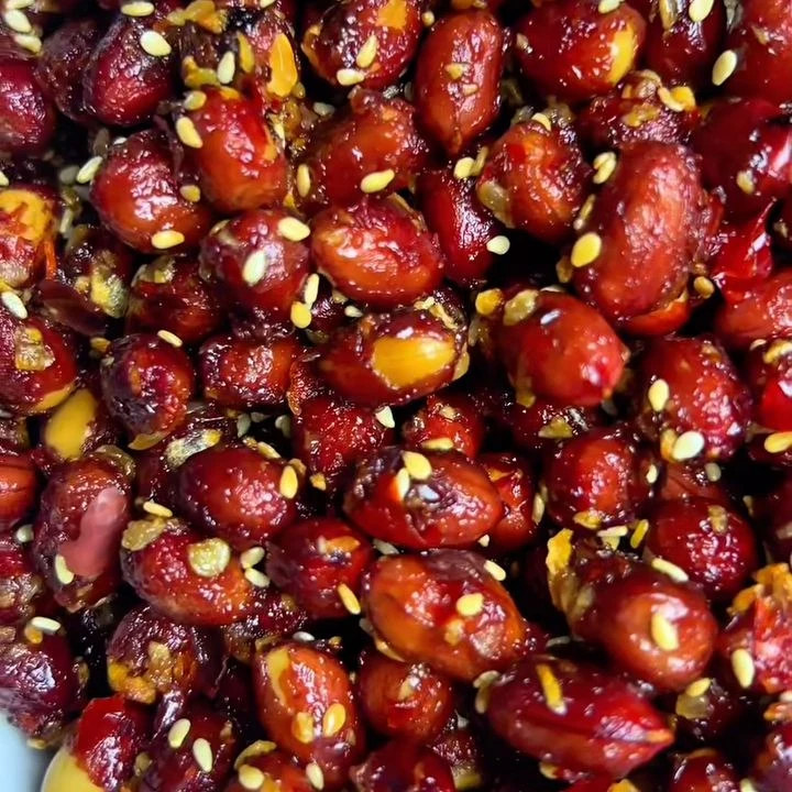 Lạc chiên mắm tỏi