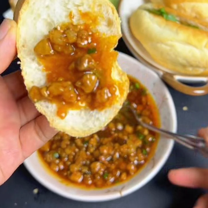 Sốt bánh mì thịt băm
