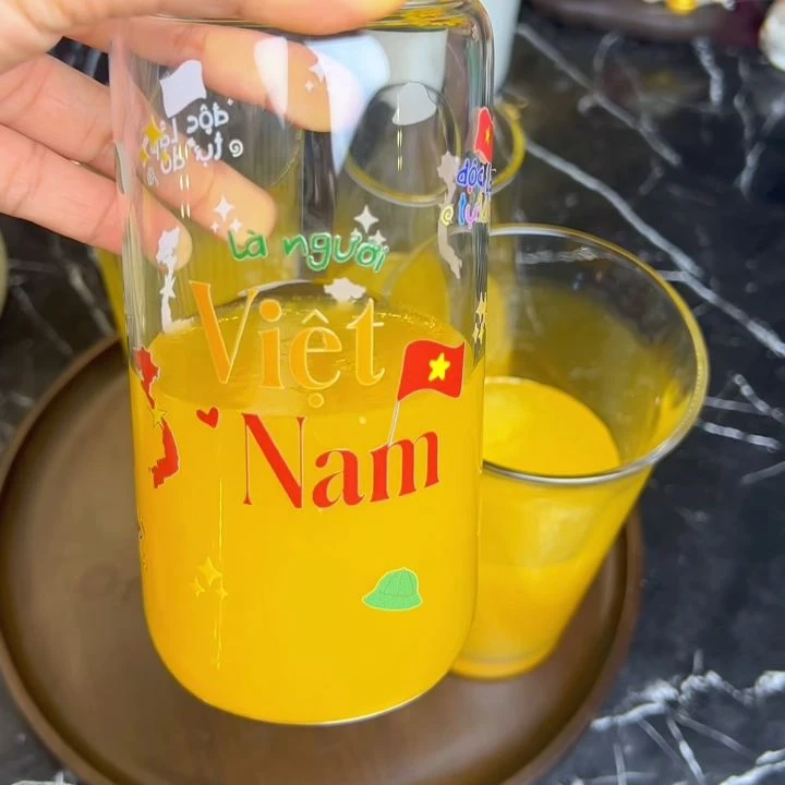 Thạch cam vàng óng