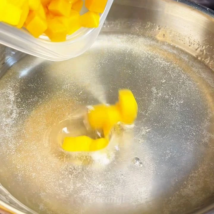 Xoài hạt lựu trong thạch