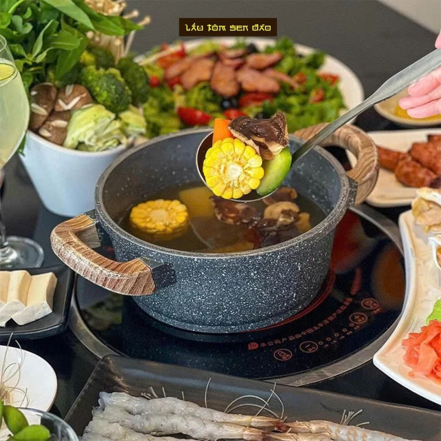 Lẩu Tôm Sen Đào - Nguyễn Thị Định