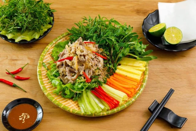 Lẩu Dê Khô Thu Béo - Nghĩa Tân