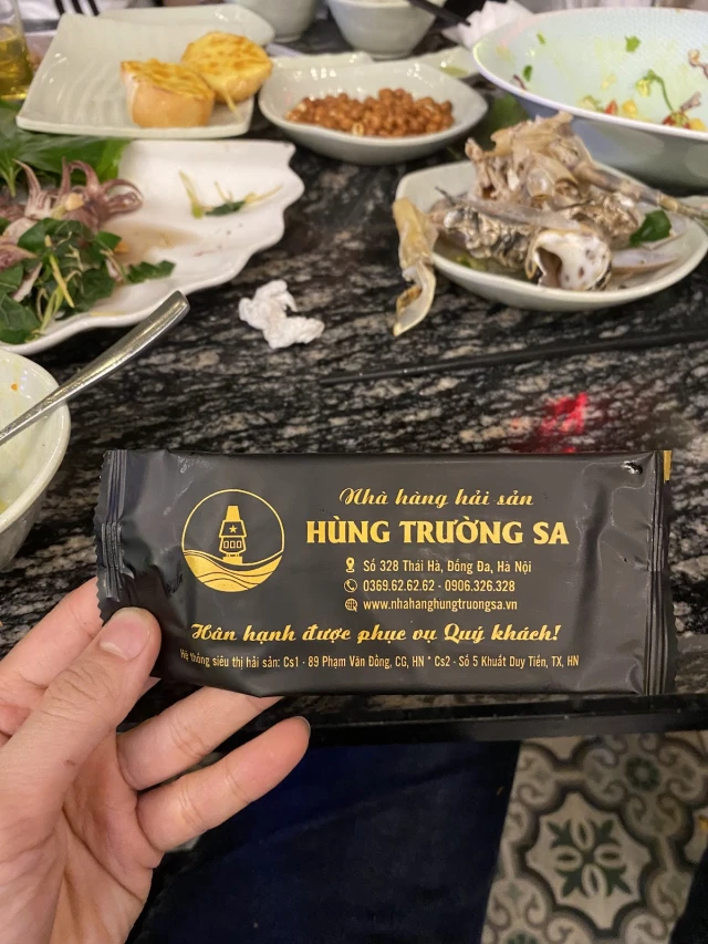 Hải Sản Hùng Trường Sa - Thái Hà