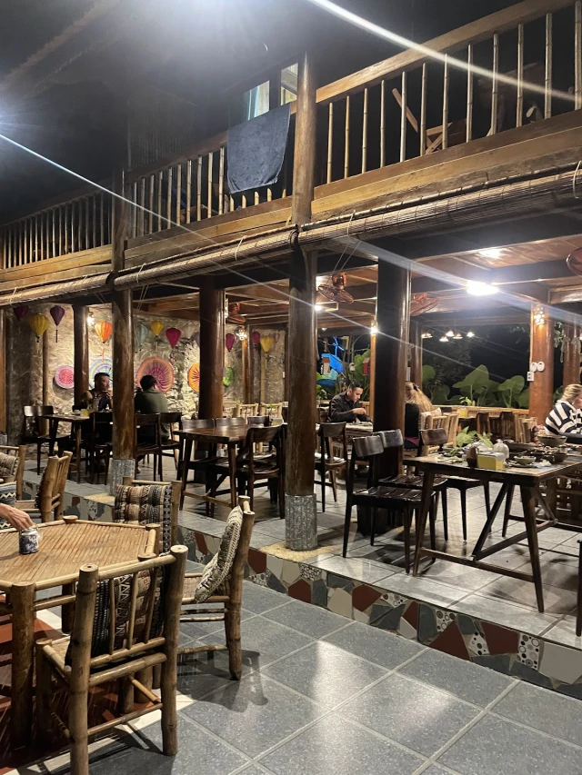 Nhà hàng Quán Mộc Pù Luông - không gian 6