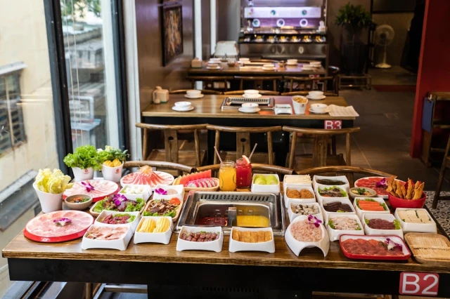Gang Yu Hotpot - Đường Yên Bái - không gian 1