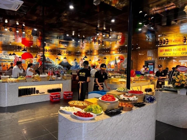 Buffet Hải Sản Mr Mộc - Quy Nhơn - không gian 1