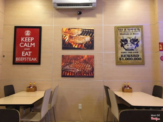 Nhà hàng Cow Express – Bít tết bò Mỹ – Sư Vạn Hạnh - không gian 6