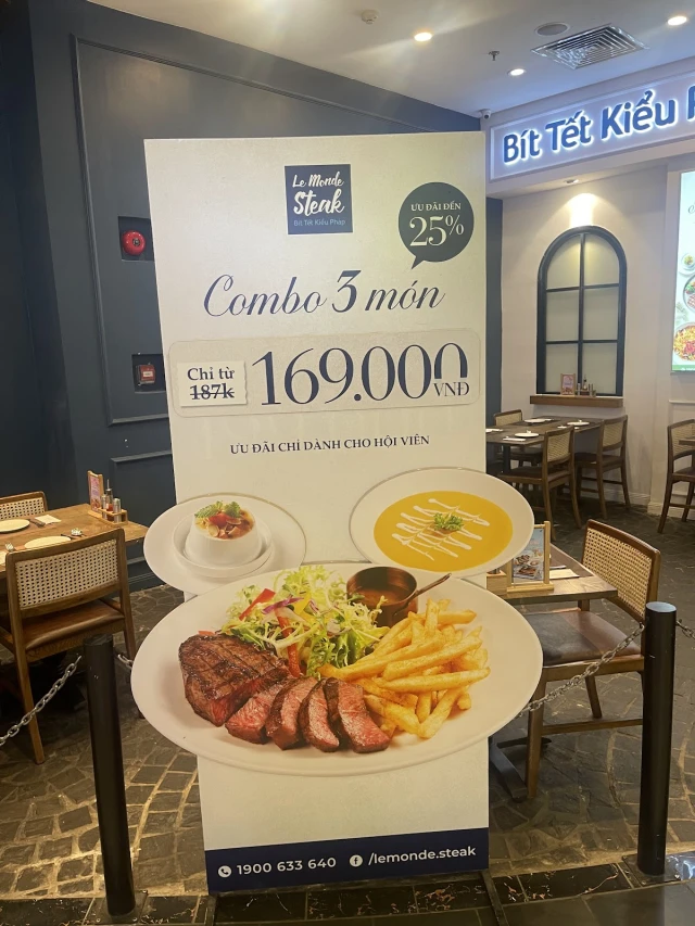 Le Monde Steak - Aeon Mall Tân Phú