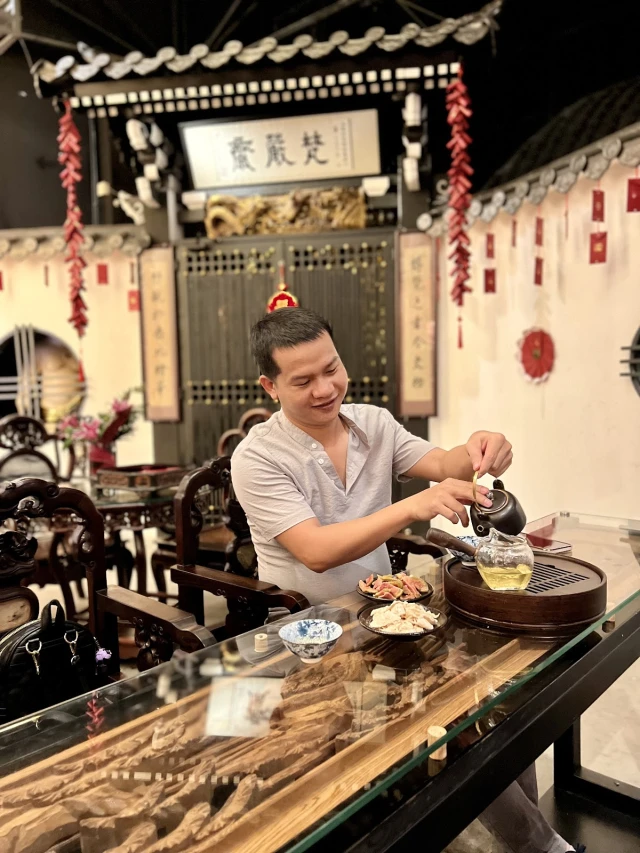 Nhà hàng Chay Phạm Nghiêm Trai Bongensai - Nguyễn Trãi - không gian 4