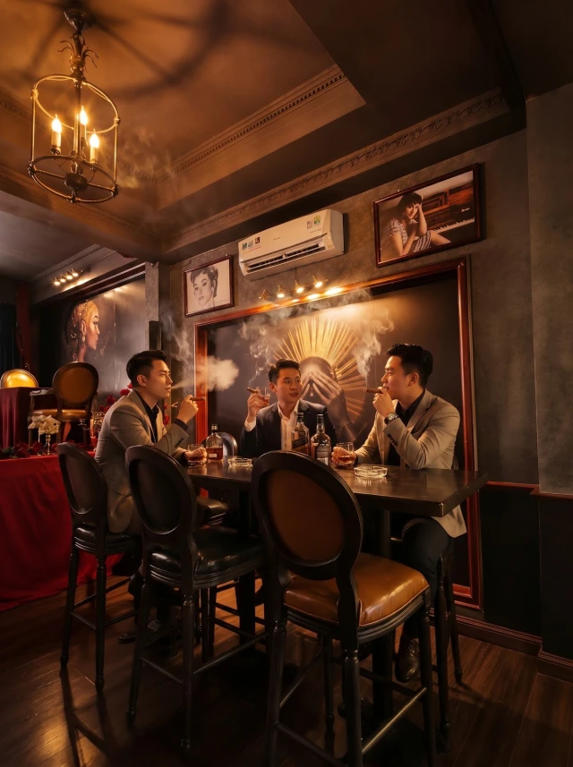El Barón Whiskey & Cigar Lounge - Hưng Phước 4 - không gian 5