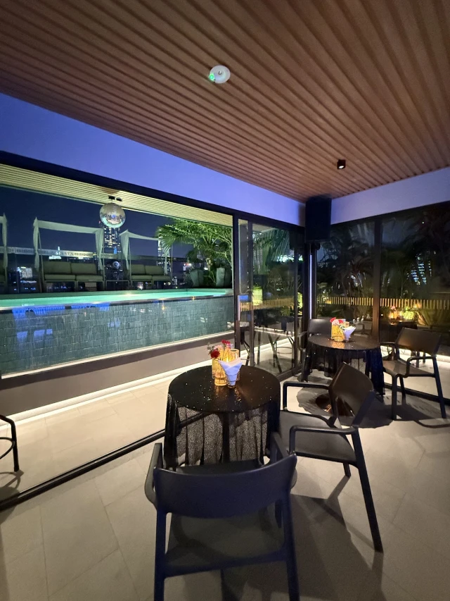 Aqua Sky Bar - La Siesta Premium Saigon Central - Lê Anh Xuân - không gian 5