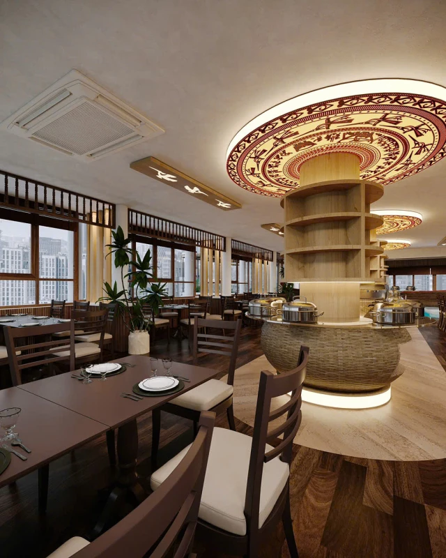 Buffet Gánh Quê Hương – Phạm Ngũ Lão - không gian 6