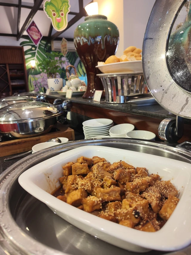 Buffet Chay Cỏ Nội - Khách Sạn Bông Sen