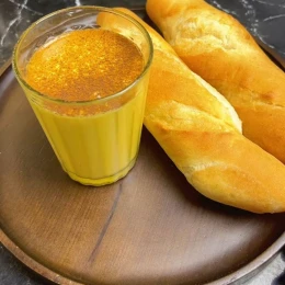 Bánh mì kem trứng nước sôi không tanh