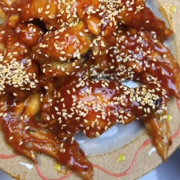 Cánh gà sốt chua ngọt nồi chiên không dầu