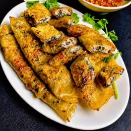 Chả ram nhân lá lốt mộc nhĩ