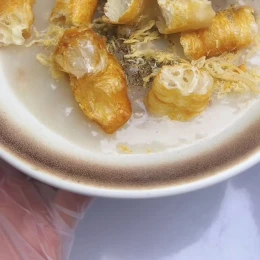 Cháo sườn bột gạo nấu nhanh sánh mịn