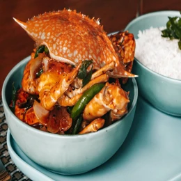Cua sốt tiêu đen