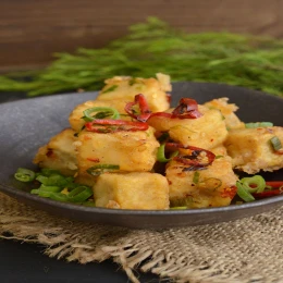 Đậu hũ chiên muối tiêu