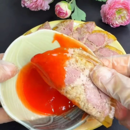 Giò dăm bông thịt bê