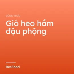 Giò heo hầm đậu phộng