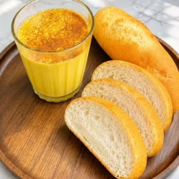 Kem trứng 3 nguyên liệu chấm bánh mì