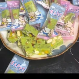 Kẹo nougat trà xanh hạt dinh dưỡng