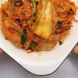 Kim chi cải thảo lười chua cay