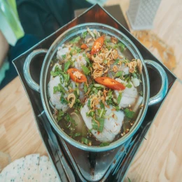 Công thức và cách làm món lẩu cá diêu hồng