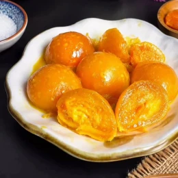 Lòng đỏ trứng muối siêu tốc