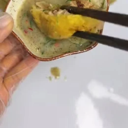 Muối chấm gà sữa đặc quất lá chanh