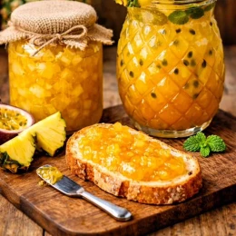 Mứt dứa chua ngọt giải khát