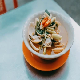 Công thức và cách làm món ngao hấp sả