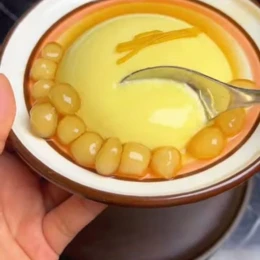 Tàu hũ bắp nước đường gừng