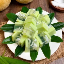 Thạch dừa lá nếp