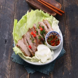 Thịt heo nướng ngũ vị