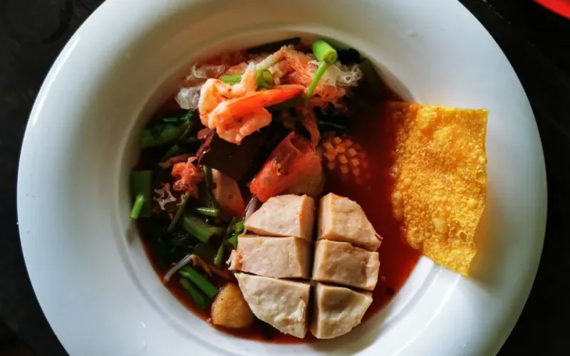 cách nấu bún Thái
