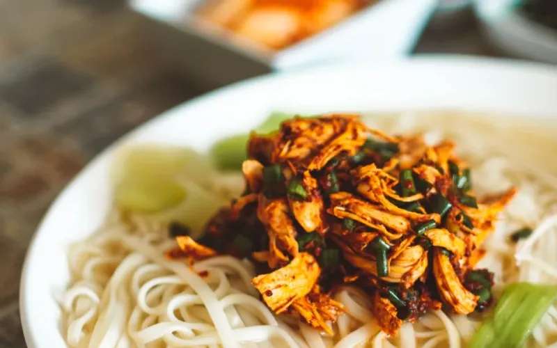 cách nấu bún thang