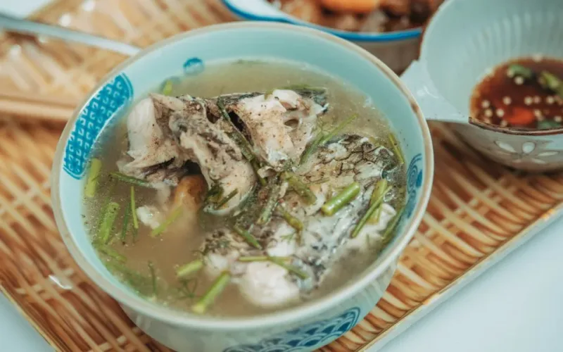 canh cua rau đay