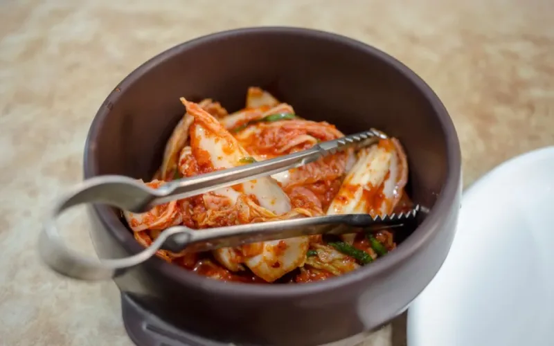 cách nấu lẩu kim chi