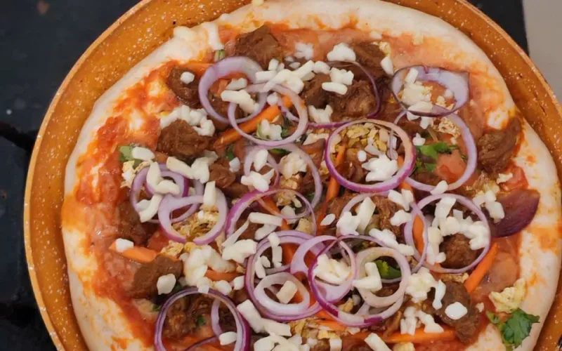 pizza mì không cần lò