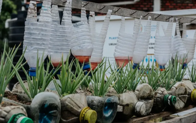 mẹo bếp với chai nhựa