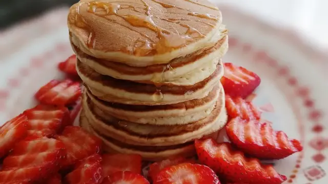 B&aacute;nh pancake sầu ri&ecirc;ng mềm xốp: c&ocirc;ng thức l&agrave;m tại nh&agrave;