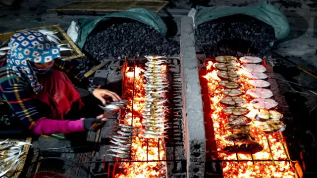 Cá nướng Pa Pỉnh Tộp: cách làm món cá gập nướng của người Thái
