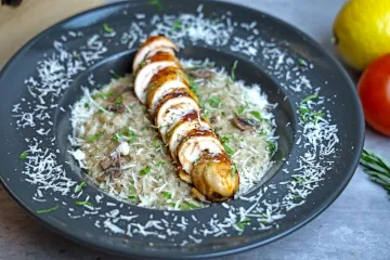 Risotto gà nướng