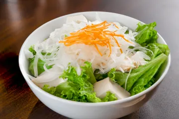 Nộm đậu phụ rau xà lách